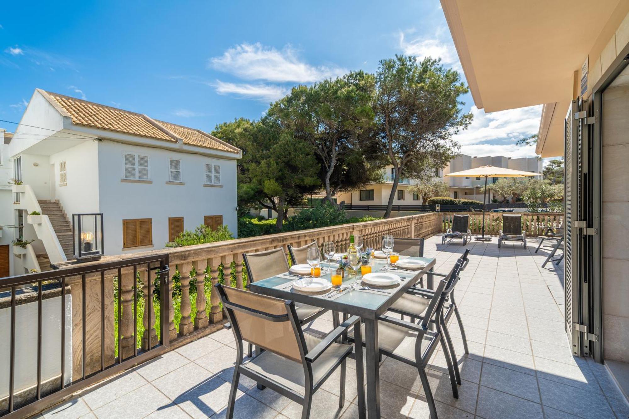 Villa Can Canta Natura Park House At Platja De Muro Beach Eksteriør bilde