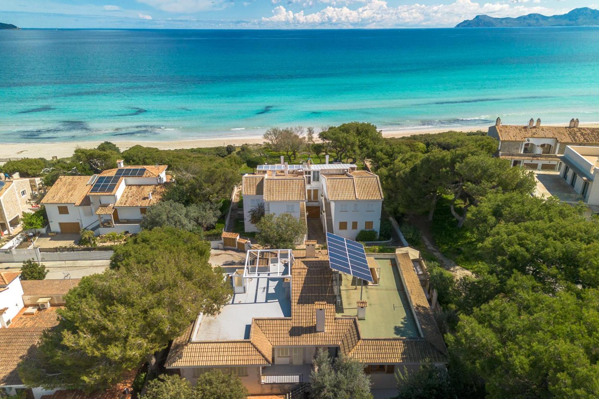 Villa Can Canta Natura Park House At Platja De Muro Beach Eksteriør bilde